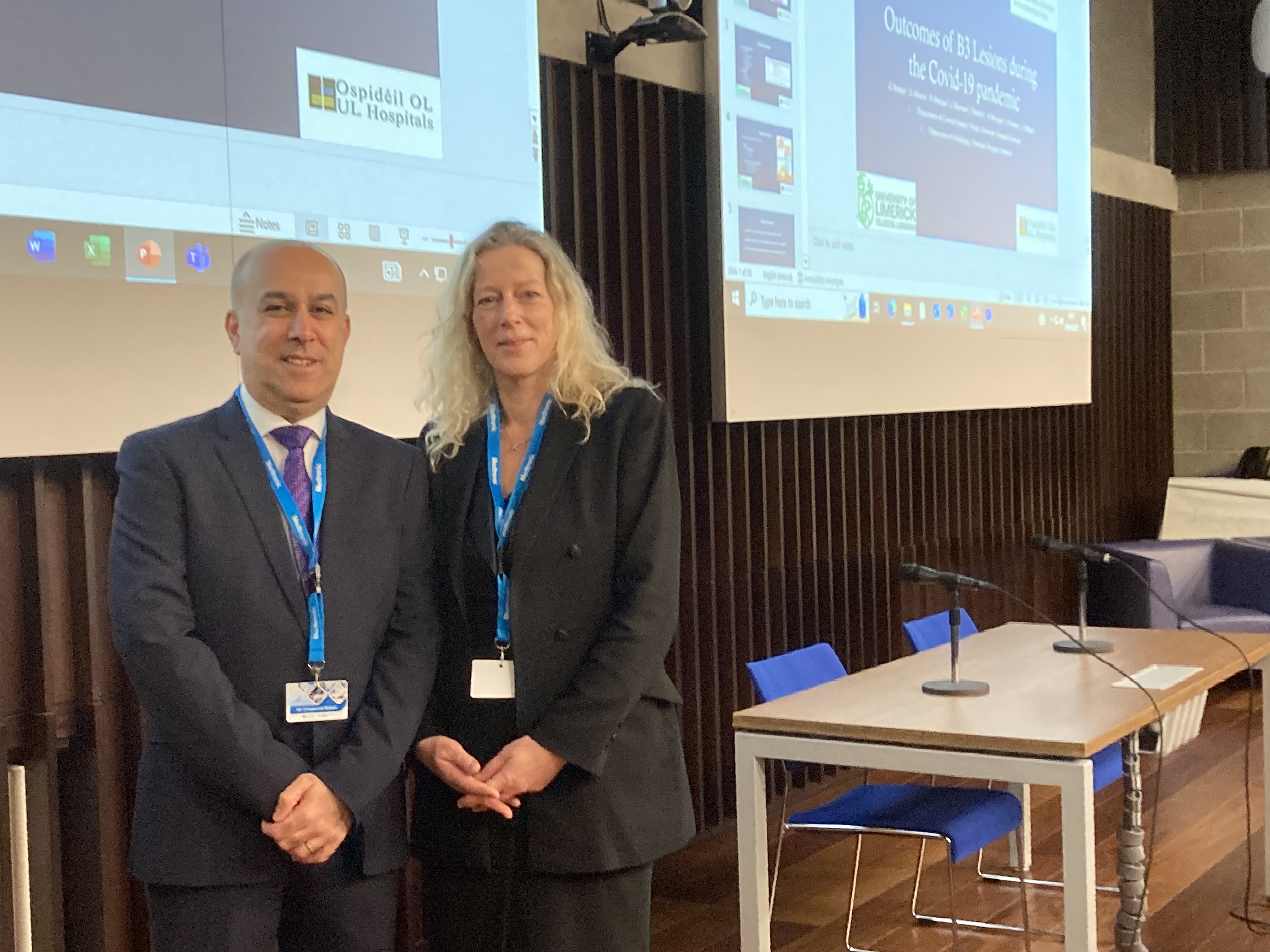 Mr Chwanrow Baban and Prof Shona Tormey null