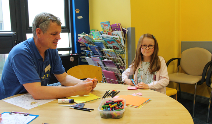 Artist Paul Bokslag with Cara O’Connor